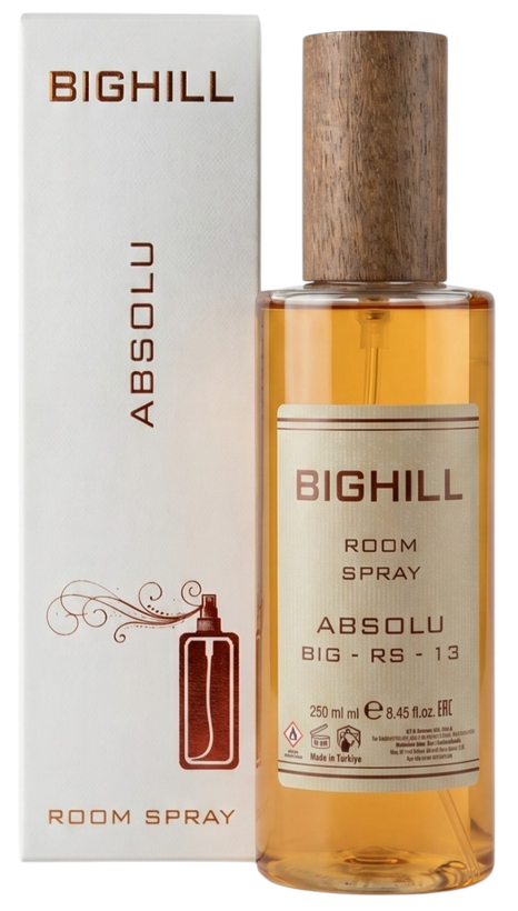 اسپری خوشبو کننده هوا بیگهیل BIGHILL کد big-rs-13 رایحه Absolu
