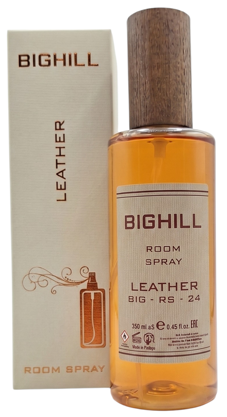 اسپری خوشبو کننده هوا بیگهیل BIGHILL کد big-rs-24 رایحه Leather