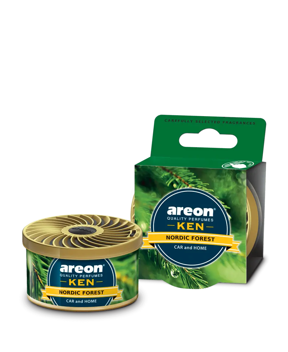 خوشبو کننده خودرو آرئون AREON مدل KEN رایحه جنگل