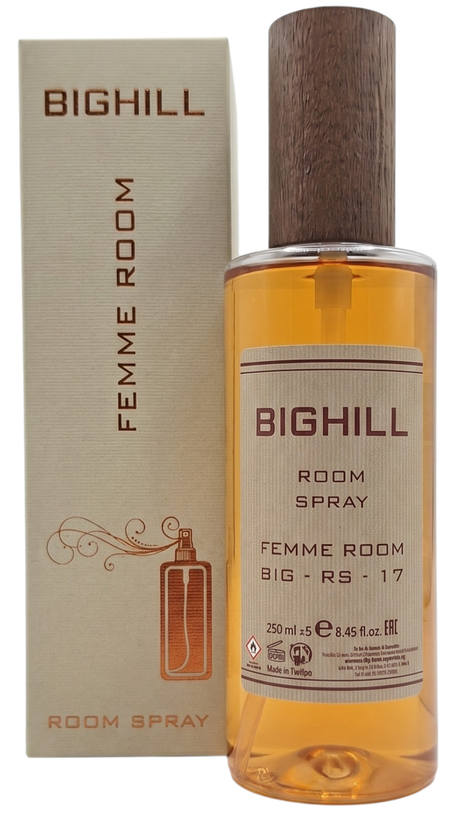 اسپری خوشبو کننده هوا بیگهیل BIGHILL کد big-rs-۲۲ رایحه Honey