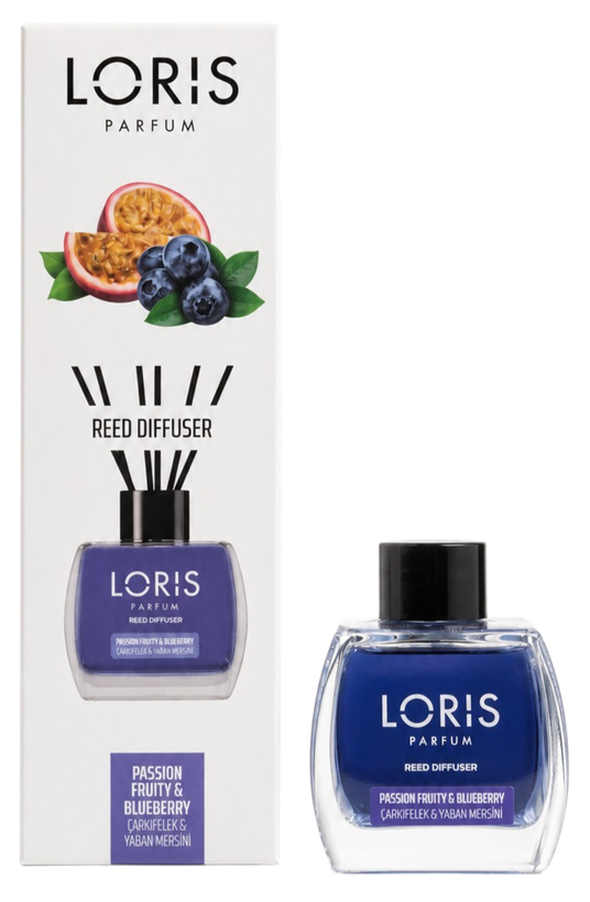 خوشبو کننده هوا لوریس Loris رایحه بلوبری و پشن فروت Passion Fruity & Blueberry
