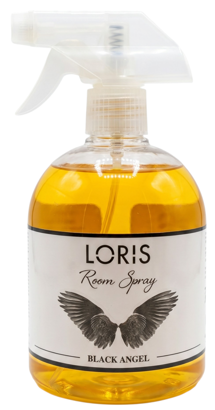 اسپری خوشبو کننده هوا لوریس Loris رایحه ملک سیاه Black Angel