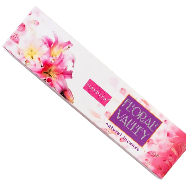 عود دست ساز فلورال ولی Floral Valley برند ناندیتا Nandita