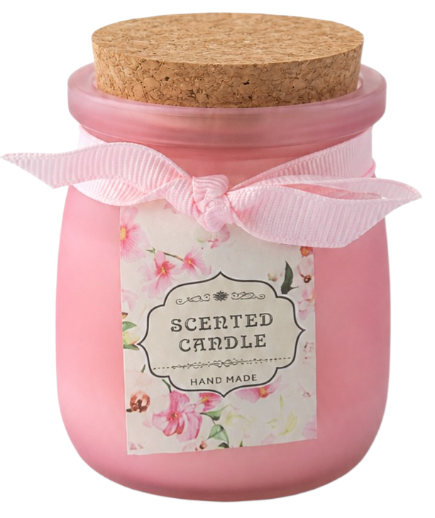 شمع معطر دست ساز وارداتی سایز کوچک رایحه لوندر فرانسوی French Lavender