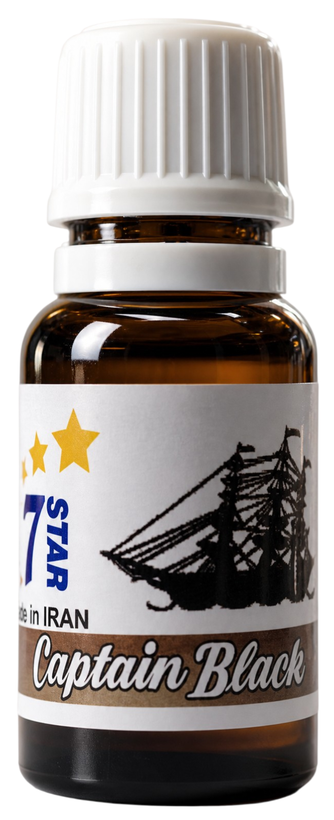 اسانس خوشبو کننده هوا مایع محلول در آب مناسب دستگاه برقی و اسانس سوز رایحه کاپیتان بلک Capitan Black