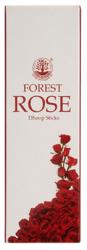عود دست ساز دوپ برند فارست Forest رایحه رز Rose ده شاخه