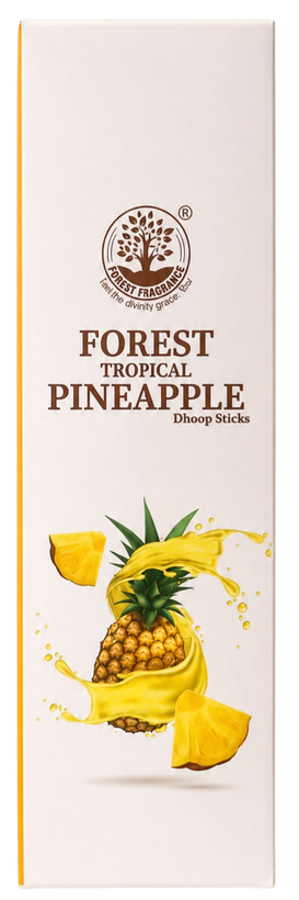 عود دست ساز دوپ برند فارست Forest رایحه آناناس Pine Apple ده شاخه