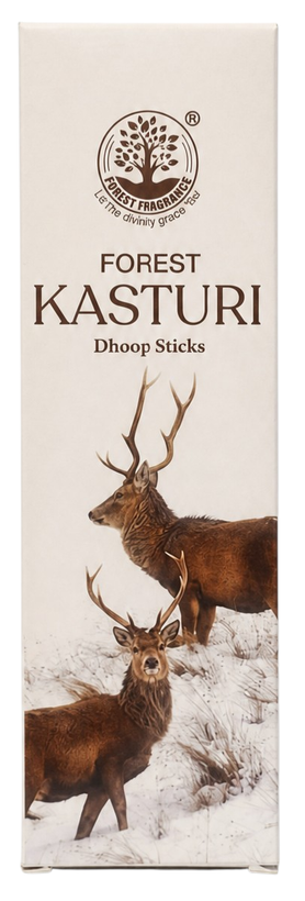 عود دست ساز دوپ برند فارست Forest رایحه گوزن Kasturi ده شاخه