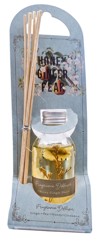 خوشبو کننده هوا 60 میلیلیتری برند فلورا Flora رایحه عسل گلابی و زنجبیل Honey Ginger Pear
