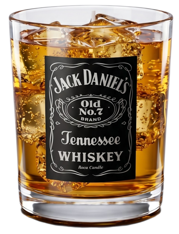شمع معطر ژله ای مدل ویسکی Whiskey