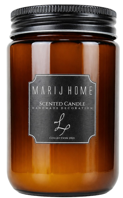 شمع معطر دست ساز وارداتی رایحه کاپوچینو و قهوه Cappuccino and coffee
