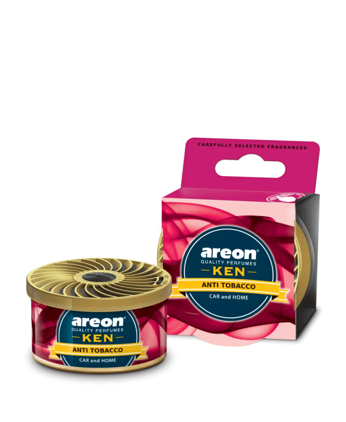 خوشبو کننده خودرو آرئون AREON مدل KEN رایحه آنتی توباکو ANTI TOBACCO