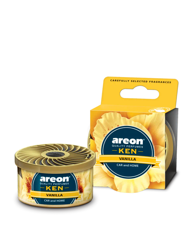 خوشبو کننده خودرو آرئون AREON مدل KEN رایحه وانیل VANILLA