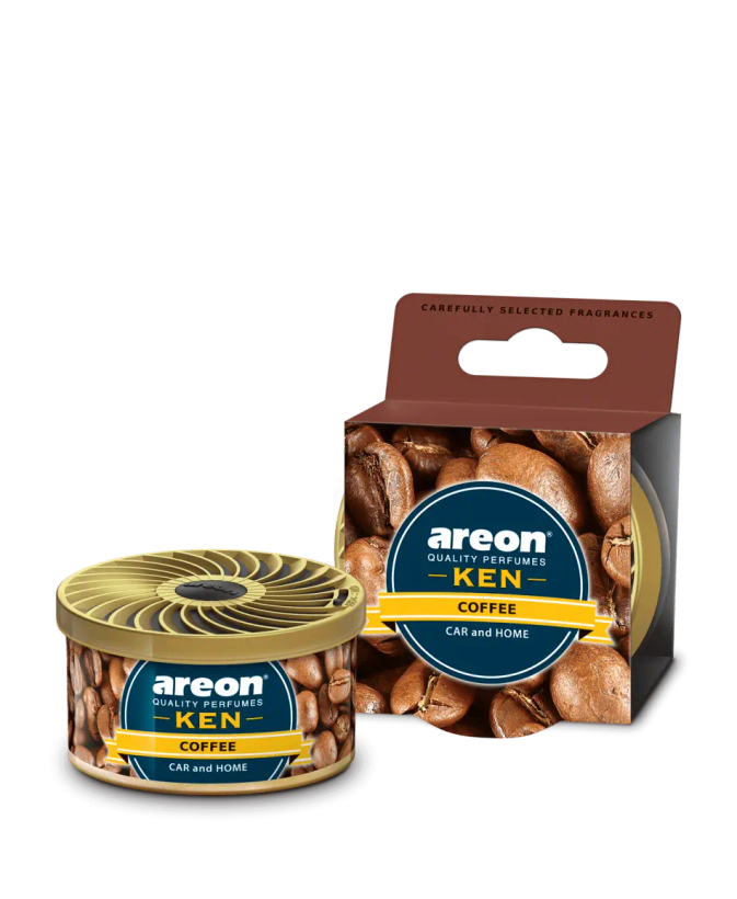 خوشبو کننده خودرو آرئون AREON مدل KEN رایحه قهوه COFFEE