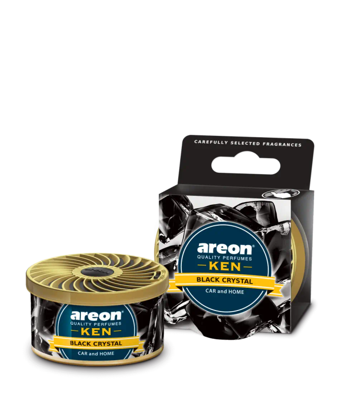 خوشبو کننده خودرو آرئون AREON مدل KEN رایحه بلک کریستال BLACK CRYSTAL