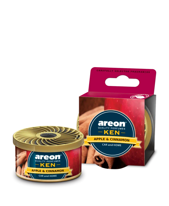 خوشبو کننده خودرو آرئون AREON مدل KEN رایحه سیب و دارچین