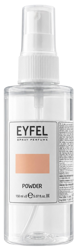 اسپری خوشبو کننده هوا 150 میل ایفل EYFEL رایحه پودر Powder