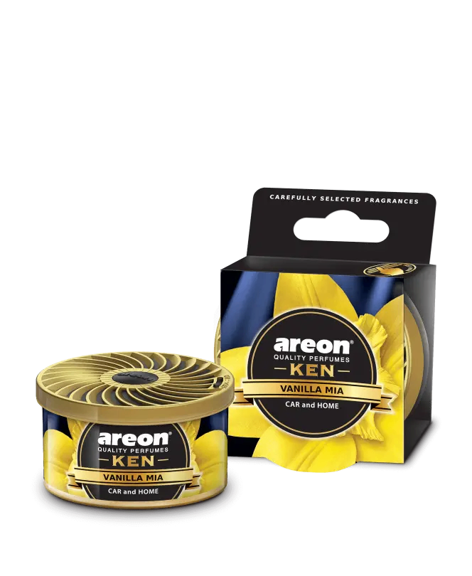 خوشبو کننده خودرو آرئون AREON مدل KEN رایحه Vanilla Mia