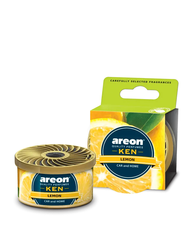 خوشبو کننده خودرو آرئون AREON مدل KEN رایحه لیمو