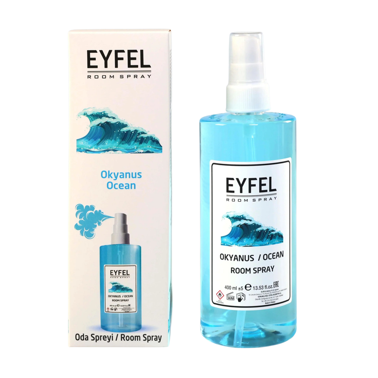 اسپری خوشبو کننده هوا 400 میل ایفل EYFEL رایحه اقیانوس Ocean