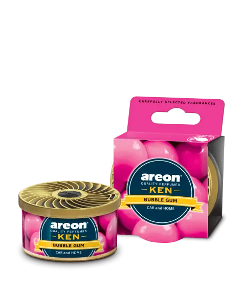 خوشبو کننده خودرو آرئون AREON مدل KEN رایحه آدامس BUBBLE GUM