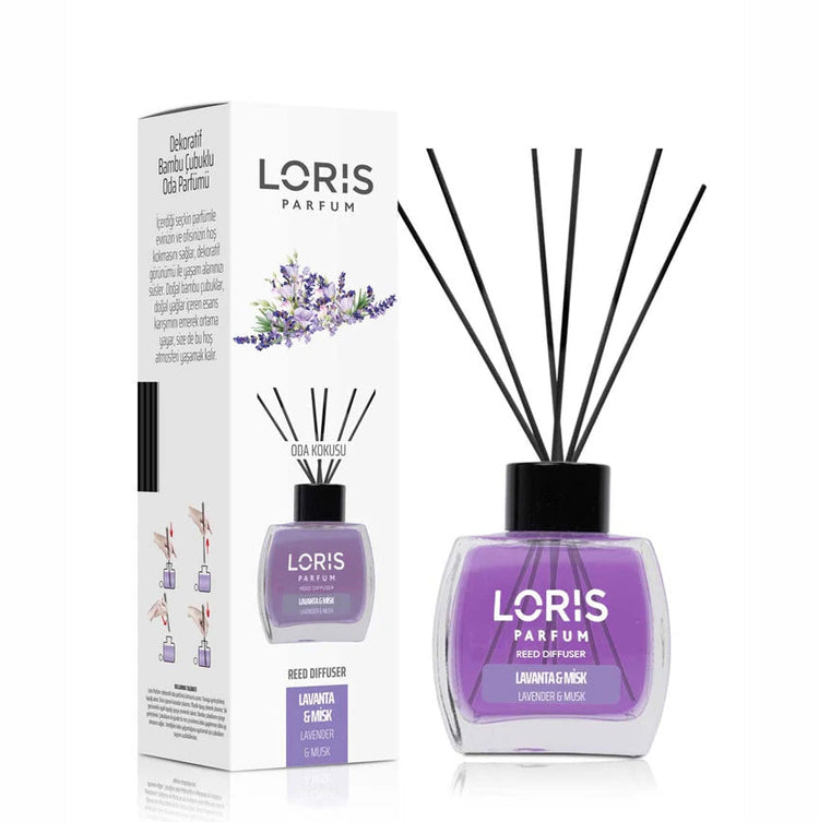 خوشبو کننده هوا لوریس Loris رایحه لوندر و مشک Lavendar & Musk