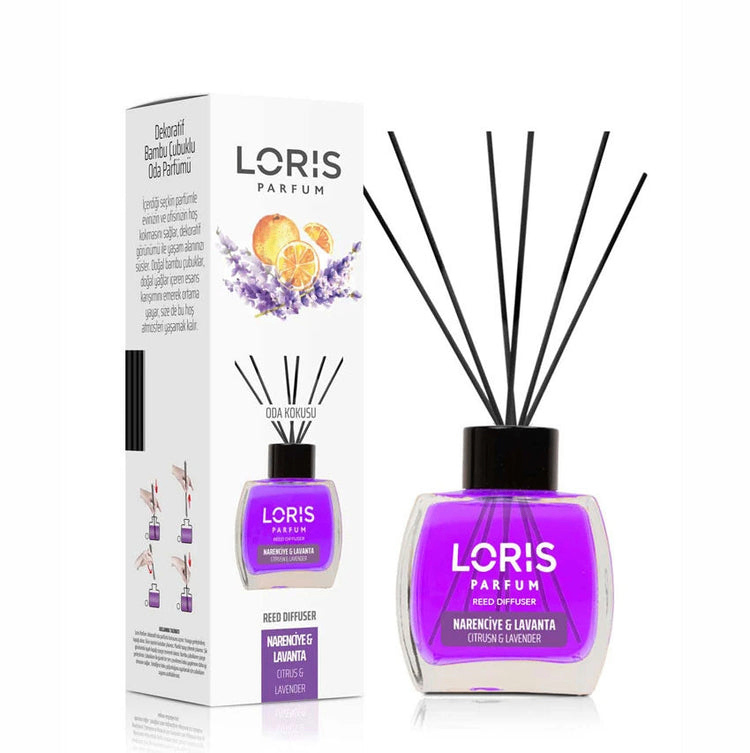 خوشبو کننده هوا لوریس Loris رایحه لوندر و میوه های بهاری Citrus & Lavendar