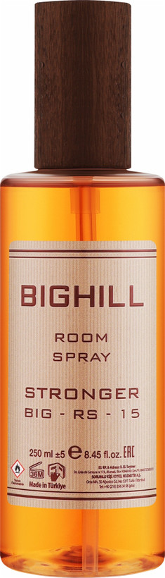 اسپری خوشبو کننده هوا بیگهیل BIGHILL کد big-rs-15 رایحه Stronger