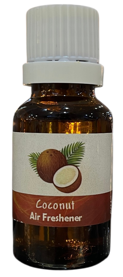 اسانس خوشبو کننده هوا مایع محلول در آب مناسب دستگاه برقی و اسانس سوز رایحه نارگیل Coconut