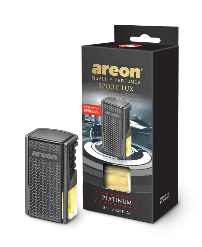 خوشبو کننده خودرو آرئون AREON مدل دریچه کولر لوکس حجم 8 میلی لیتر رایحه پلاتینیوم Platinum