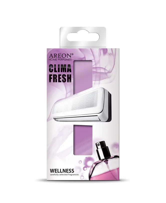 خوشبو کننده کولر گازی اسپیلت مدل کلیما فرش Clima Fresh آرئون AREON رایحه Wellness
