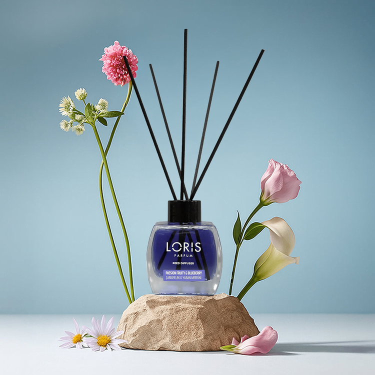 خوشبو کننده هوا لوریس Loris رایحه بلوبری و پشن فروت Passion Fruity & Blueberry
