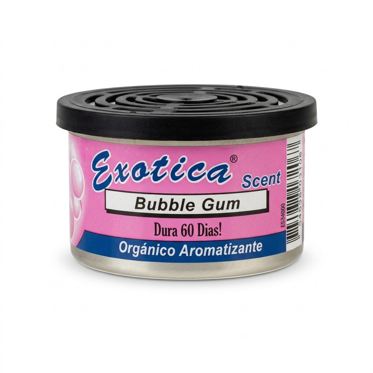 خوشبو کننده خودرو اگزوتیکا کن Exotica Ken رایحه آدامس Bubble Gum