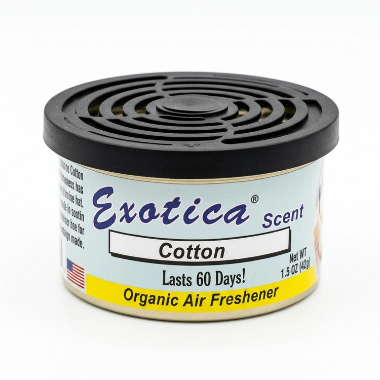 خوشبو کننده خودرو اگزوتیکا کن Exotica Ken رایحه پنبه Cotton