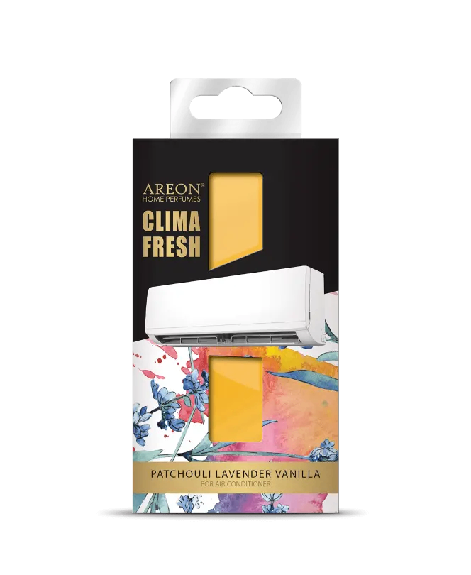 خوشبو کننده کولر گازی اسپیلت مدل کلیما فرش Clima Fresh آرئون AREON رایحه Patchouli